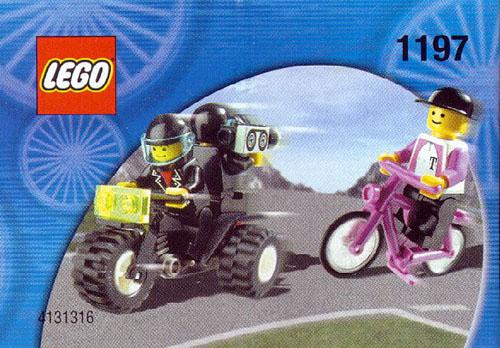 LEGO Team Telekom Fernsehteam Motorrad 1197