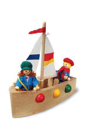 Bending doll "boat"