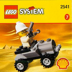 LEGO  Shell Abenteuer Auto 2541
