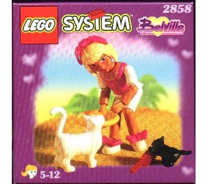 LEGO Belville Mädchen mit Katzen 2858