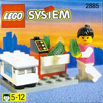 LEGO City Eisverkäuferin mit Eisstand 2885