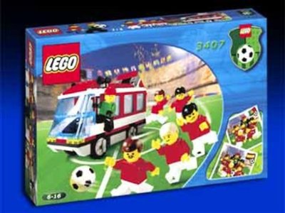 LEGO Fußball Mannschaftsbus 3407