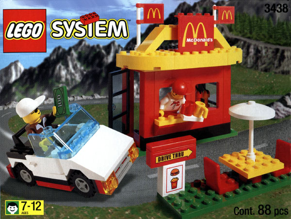 LEGO City McDonald's Restaurant 3438