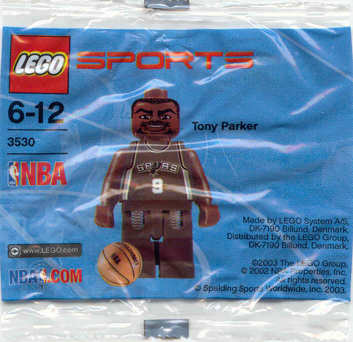 LEGO Sports NBA Basketball Tony Parker 3530