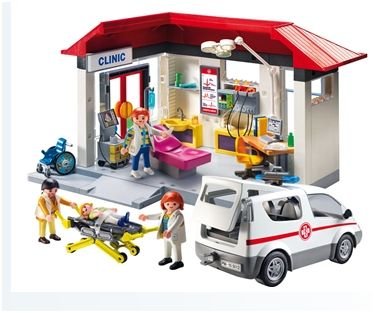 Playmobil 5012 Ambulanz mit Notarzt-Fahrzeug