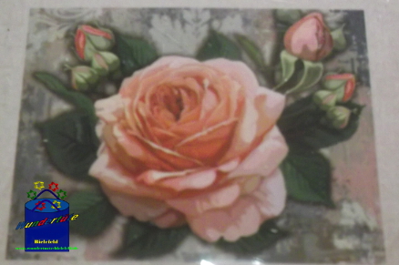 Kreativ-Set Diamond Painting 25x35cm Rose