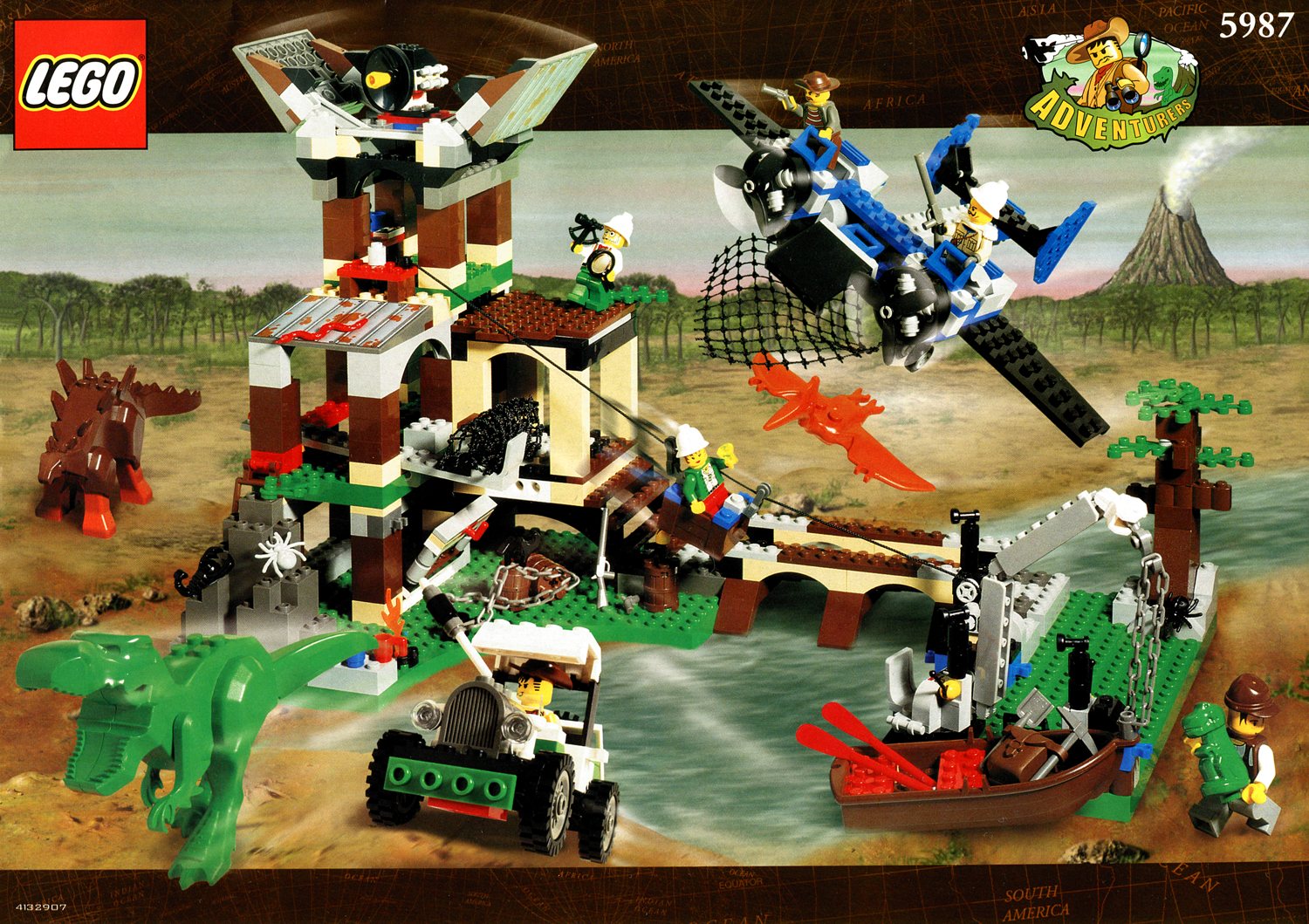 LEGO Adventurers Dino Forschungsstation 5987