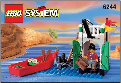 LEGO Piraten Armada Wachposten 6244