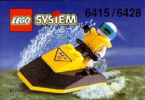LEGO City Res-Q Jet Ski 6415