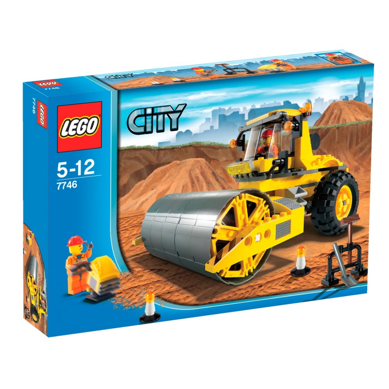 LEGO City Straßenwalze 7746
