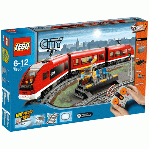 LEGO Train Eisenbahn - Passagierzug 7938