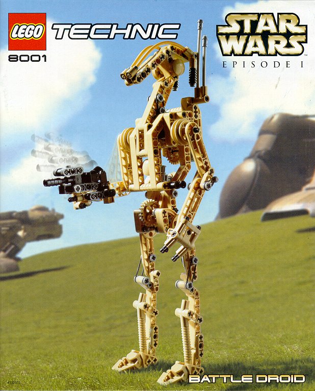 LEGO  Star Wars Technik Battle Droid 8001