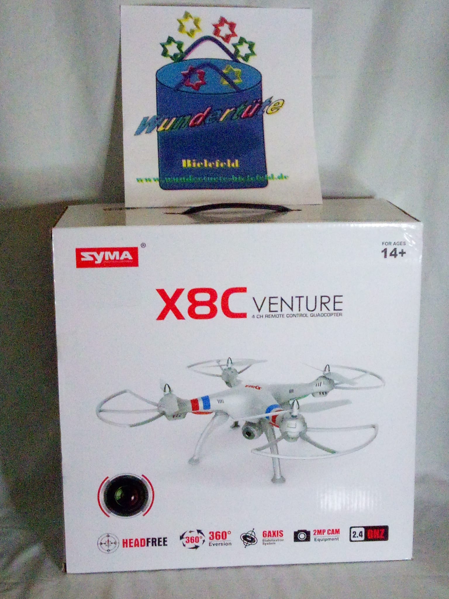 Dohne X8C Venture Quadrocopter mit HD Kamera