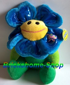 Plüschblume - Blau 15cm