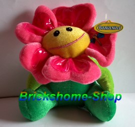 Plüschblume - Pink 15cm