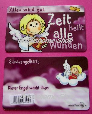 Schutzengel - Karte - Zeit heilt alle Wunden