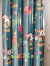 Disney Micky Maus Geschenkpapier Rolle Grün