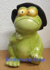 Halloween Keramik Frosch groß