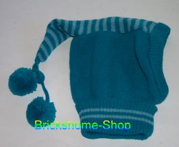 Baby Wintermütze - Strickmütze mit Bommel  - M20