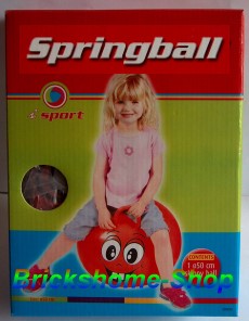Springball - Hüpfball - Rot