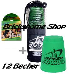 Original Speed Stacks Becher Set - Grün