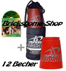 Original Speed Stacks Becher Set - Rot