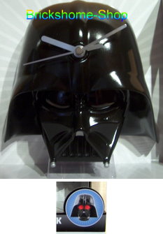 Star Wars - Clone Wars - 3D-Uhr mit Sound - Darth Vader