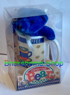 Geschenkset - Teddy mit Tasse - Blau