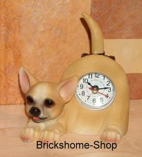 Tischuhr - Uhr Design Chihuahua