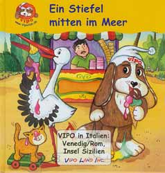 VIPO Hard Cover Buch Ein Stiefel mitten im Meer