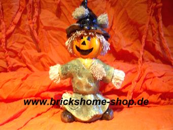 Halloween Keramik Vogelscheuche