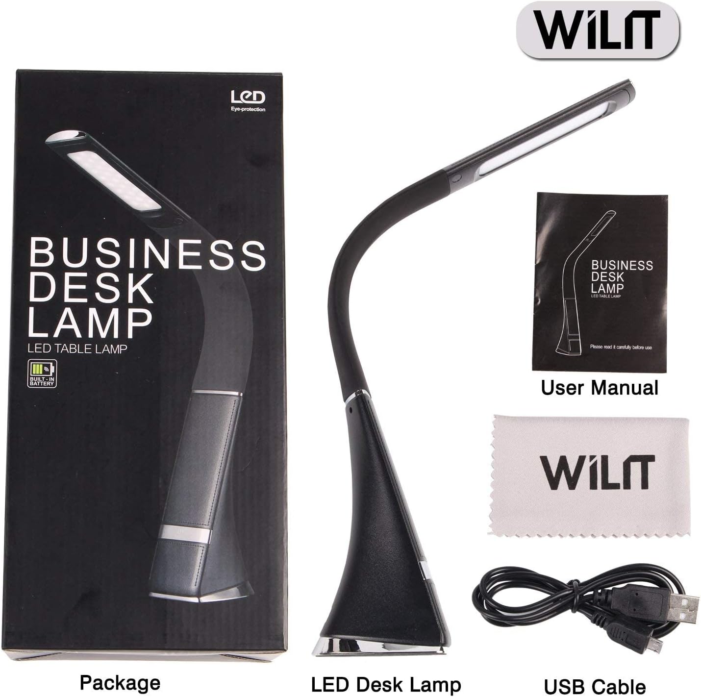 LED Business Akku Schreibtischlampe