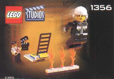 LEGO Studios Stuntman Katapult 1356
