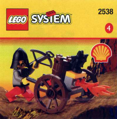 LEGO Shell Ritter  Fright Knights 2538