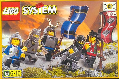 LEGO Ninja Kämpfer 4805