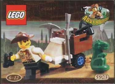 LEGO Adventurers Joe Freeman 5903