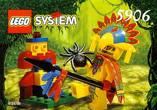 LEGO  Adventurers Herscher des Dschungels 5906