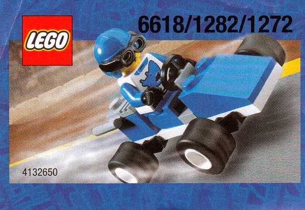 LEGO City Blue Racer 6618