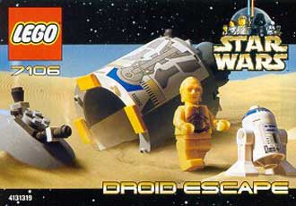 LEGO  Star Wars Droid Escape 7106