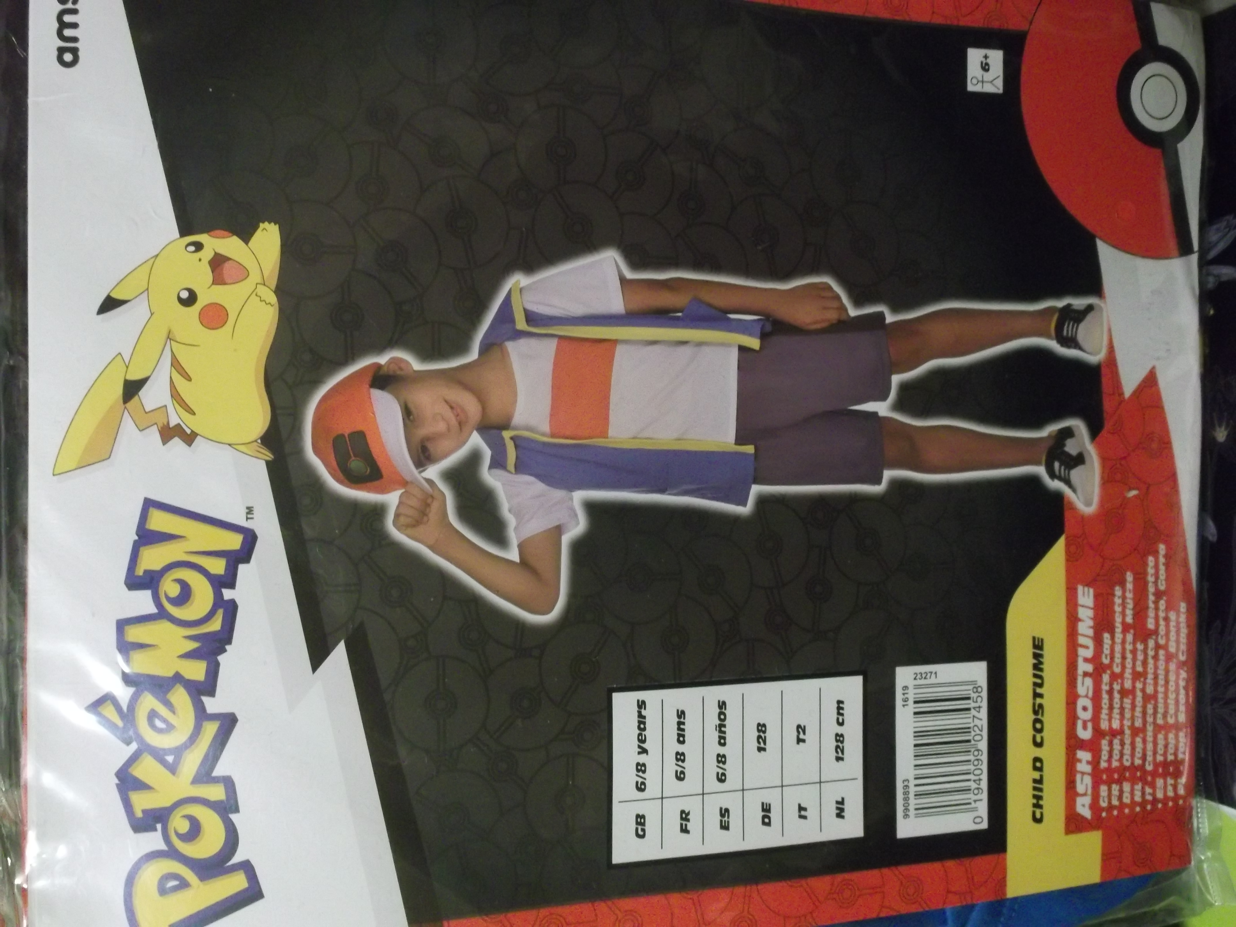 Pokemon Kostüm Ash 128