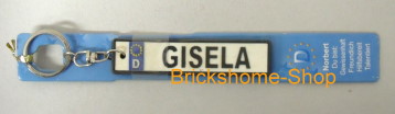 Schlüsselanhänger Autokennzeichen - Gisela