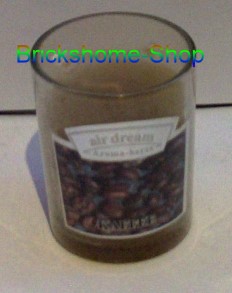Aroma-Kerze im Glas - Kaffee