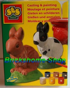Gips gießen - Hase