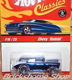 HOT WHEELS CLASSICS - CHEVY NOMAD - BLAU