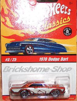 HOT WHEELS CLASSICS - 1970 DODGE DART - KUPFER