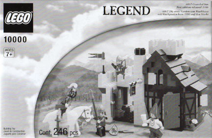 LEGO Ritter Castle Guarded Inn 10000