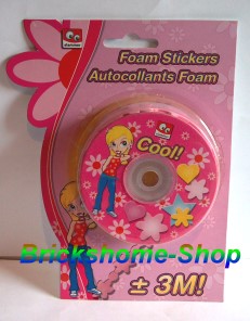 Moosgummi Sticker - Rolle