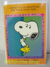 Peanuts - Geburtstagskarte Snoopy Popup Karte