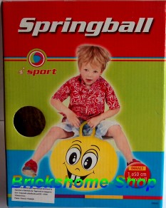 Springball - Hüpfball - Gelb